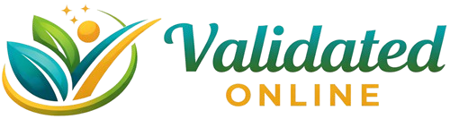 validated online logo